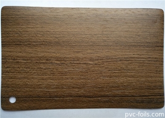 Matte Wood Pvc Laminated Foil Untuk Mebel Pvc Menbrane