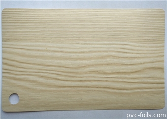 Membran Press Pvc Foil Pintu Dapur Dibungkus Kabinet Tekstur Kayu