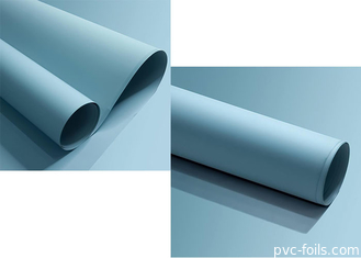 Matt Membran Ditekan Pvc Foil Pintu Dapur Tahan Noda