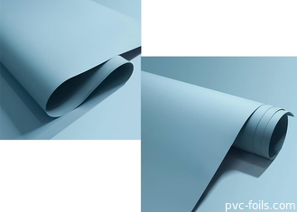 Foil Membran Pvc Super Matte Untuk Furnitur Dalam Ruangan Warna Solid Anti Gores