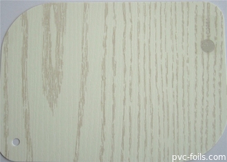 Non Adhesive Pvc Furniture Film Matte Wood Grain Untuk Pintu