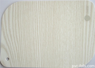 Semi Kaku Timbul Pvc Furniture Film Pintu Kabinet Vakum Menekan Kayu