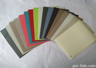 Matte Solid Color PVC Furniture Foil Untuk Pintu Membran Kabinet