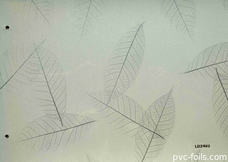 High Gloss Modern Design PVC Furniture Dekoratif Film Untuk Laminasi Panel PVC