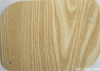Finish Kayu Kuning Pvc Vinyl Untuk Panel WPC Waterproofing Dinding