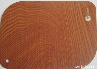 Pintu PVC Film Dekoratif Untuk Mebel Tirai Batang Bungkus 110mm