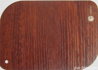 4 Mil Pvc Interior Film Pembungkus Permukaan Furnitur Butir Kayu Vinyl