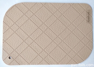 Rhombus Embossed PVC Decorative Film Untuk Permukaan MDF ROHS