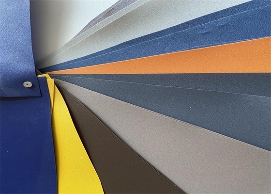 0.10mm Tebal PVC Film Dekoratif Untuk Pintu Membran Dapur Warna Solid