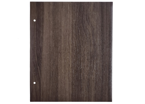Dark Brown Matte PVC Self Adhesive Furniture Foil Dengan Efek Kayu