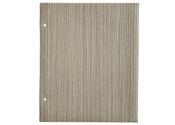 Film Dekoratif PVC Efek Kayu Fleksibel 0.1MM Untuk Permukaan Furnitur