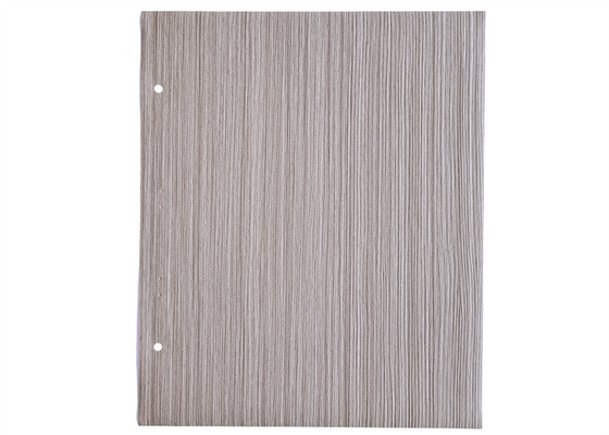 Film Dekoratif PVC Efek Kayu Fleksibel 0.1MM Untuk Permukaan Furnitur