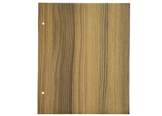 Film PVC Butir Kayu Laminasi Untuk Permukaan Pintu Interior Dekoratif