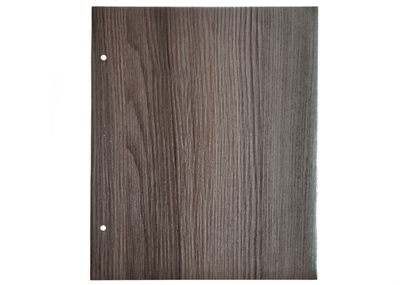 Film PVC Butir Kayu Laminasi Untuk Permukaan Pintu Interior Dekoratif