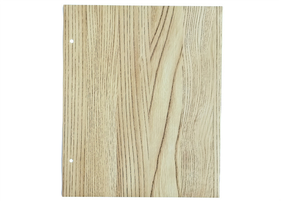 Warna Butir Kayu Disesuaikan PVC Furniture Foil Lebar 1260mm