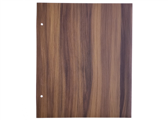 Golden Oak Wood Color PVC Decorative Foil Lebar 1420mm