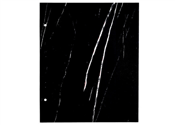 Black Marble Effect Matte PVC Decorative Foil Untuk Pintu Membran MDF