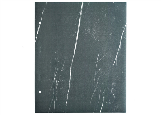 Black Marble Effect Matte PVC Decorative Foil Untuk Pintu Membran MDF