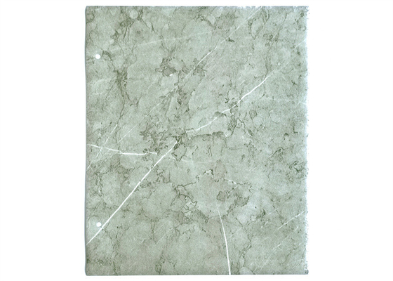 Grey Marble Effect PVC Membran Foil Terlihat Seperti Tahan Panas Batu Alam