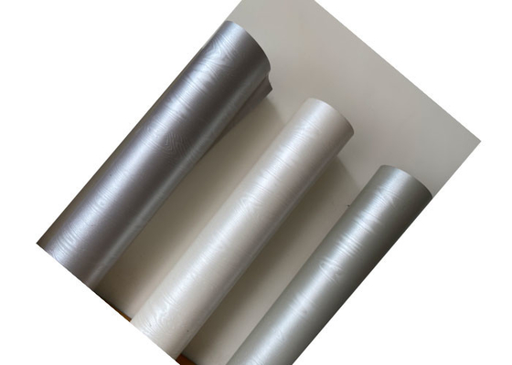 ROHS Non Adhesive Embossed PVC Furniture Foil Moisture Proof