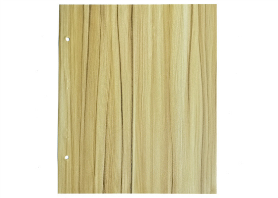 Pola Kayu Dicetak Film Furnitur PVC Ketahanan Aus Serbaguna