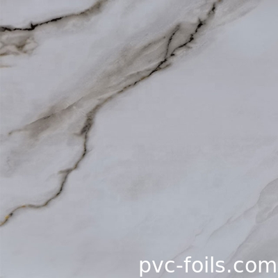Marble Grain Interior Self Adhesive Film Untuk Furniture Table Cabinet