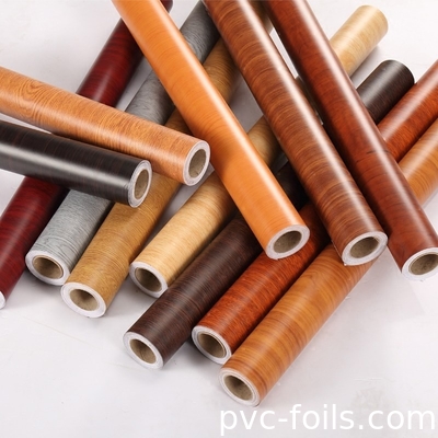 Film Dekoratif PVC 100m Perekat Marmer Warna Solid Dapat Dilepas