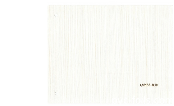 Film PVC Self Adhesive Warna Kayu Putih 0.10MM Untuk Dekorasi Permukaan Interior