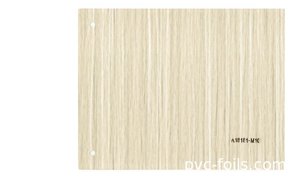 Film PVC Self Adhesive Warna Kayu Putih 0.10MM Untuk Dekorasi Permukaan Interior