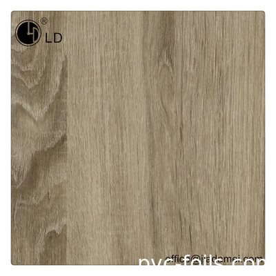 Dekorasi Furnitur Film Dekoratif PVC Pola Butir Kayu
