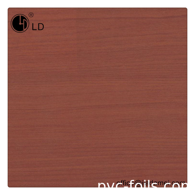 Tebal 0,18mm Lebar 1260mm Film Laminasi PVC Untuk Pintu WPC