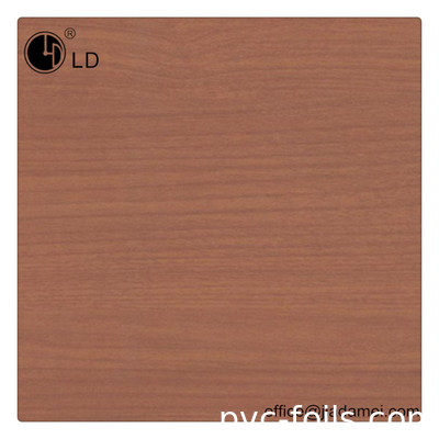 Tebal 0,18mm Lebar 1260mm Film Laminasi PVC Untuk Pintu WPC