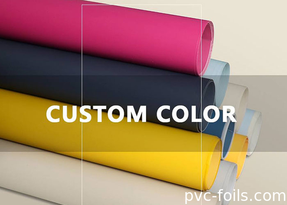 Self Adhesive PVC Film Dekoratif Dengan Pola Kayu Solid Warna Marmer