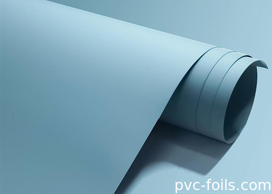 Film Dekoratif Super Matte PVC Desain Warna Khusus Untuk Pintu Membran