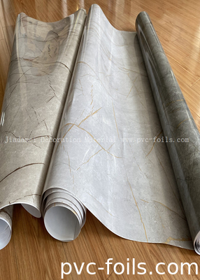 Film Dekoratif PVC Roll untuk Laminasi Datar
