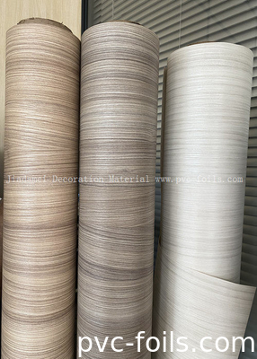 Palissandro Film Dekoratif PVC Berwarna Kayu Untuk Pintu Membran