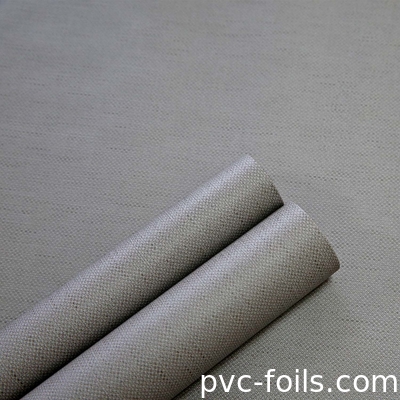 Super Mat Pvc Foli Dekoratif Untuk Membran Pintu Warna Grey Cahaya