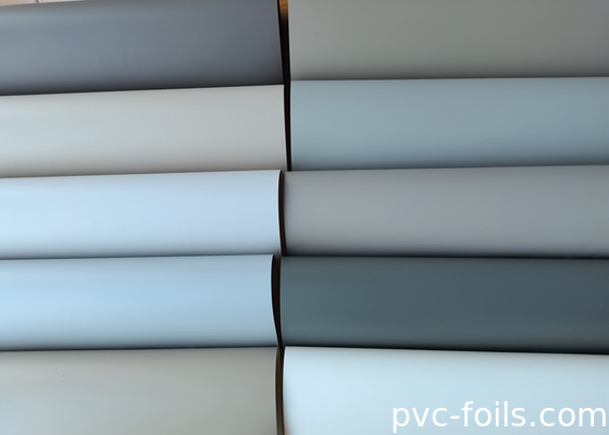 Film Overlay Dekoratif Furnitur PVC untuk Membrane Press