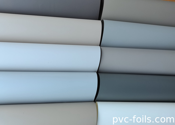 Pelangi PVC Dekoratif Roll Untuk Membrane Press