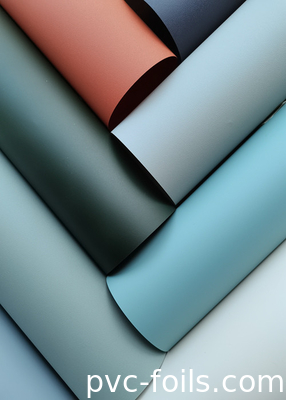 Soft Touch Waterproof Self-Adhesive PVC Film Untuk Lemari Dapur