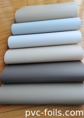 Soft Touch Waterproof Self-Adhesive PVC Film Untuk Lemari Dapur