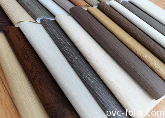 2D Laminasi PVC Film Dekoratif Untuk Lemari Dan Meja