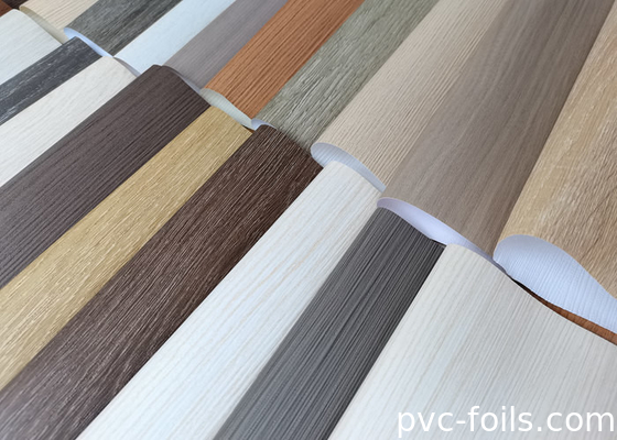 Foshan Kayu Biji Self Adhesive PVC Sticker Furniture Untuk Dekorasi Permukaan