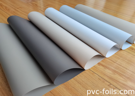 Film dekoratif PVC tahan kekuning-kuningan untuk pembungkus profil jendela