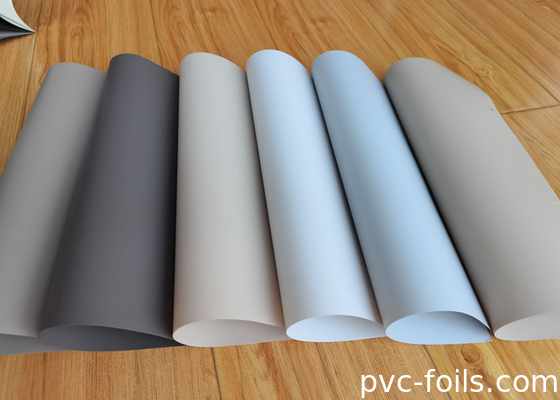 Film dekoratif PVC tahan kekuning-kuningan untuk pembungkus profil jendela