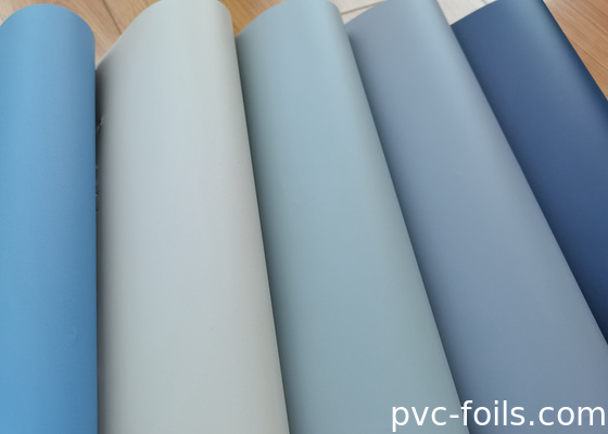 Soft Touch Matte PVC Film Dekoratif Untuk Membrane Pintu Dan Vacuum Press