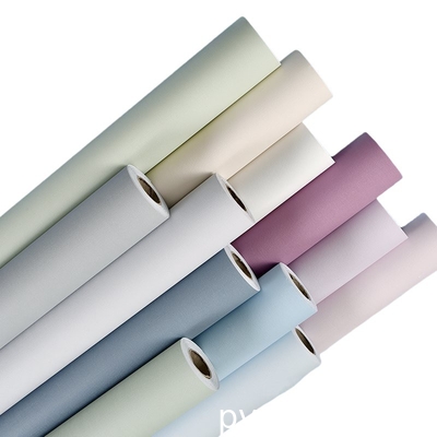 Soft Touch Solid Color PVC Decorative Film untuk Membrane Pintu dan Lemari