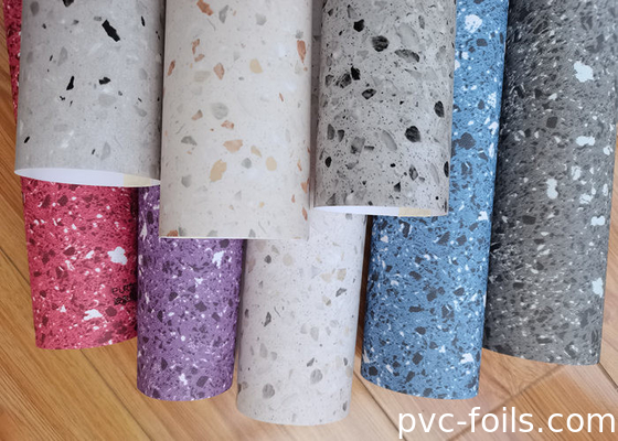 Film perabotan PVC yang menempel sendiri untuk meja dapur
