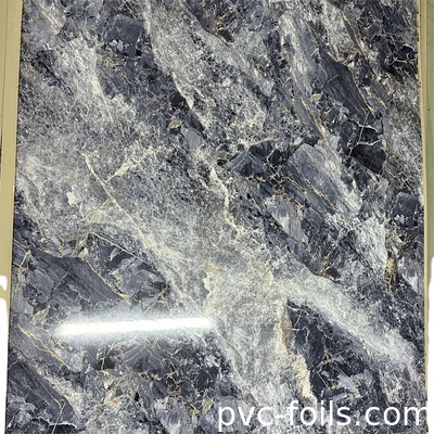 New Design 2025 Stone Style PVC Wrap Film untuk Pintu Kabinet &amp; Laminasi Lembar PVC