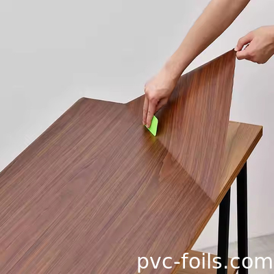 Film Dekoratif PVC Digital Self-Adective Printing Untuk Meja Dapur